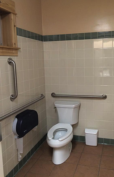 new cabins toilet